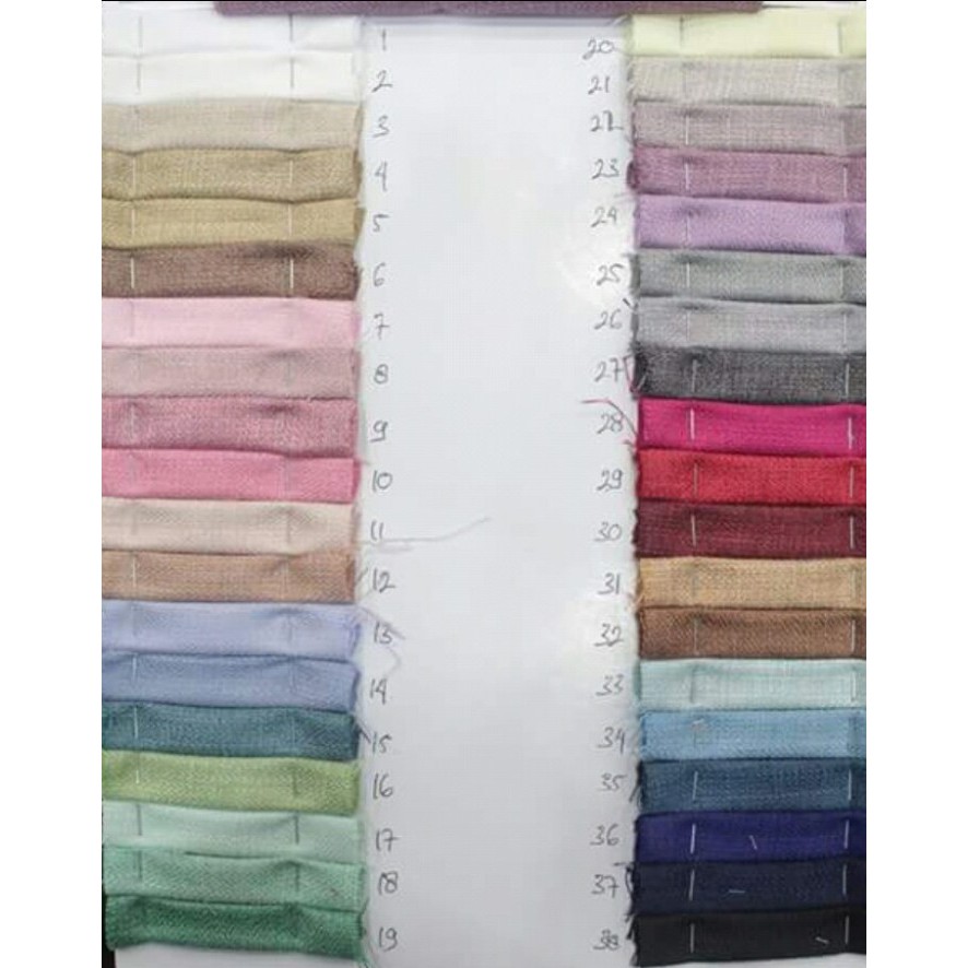 Kain linen Murni/ 100 % serat linen/Bahan katun linen
