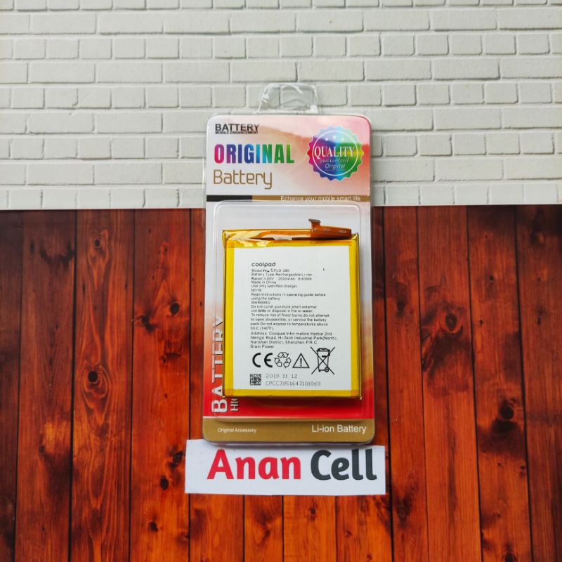 Batre Baterai Coolpad CPLD-395 Max Lite R108 Sky 3 E502 / Batre Coolpad CPLD395 CPLD 395 / Colpad