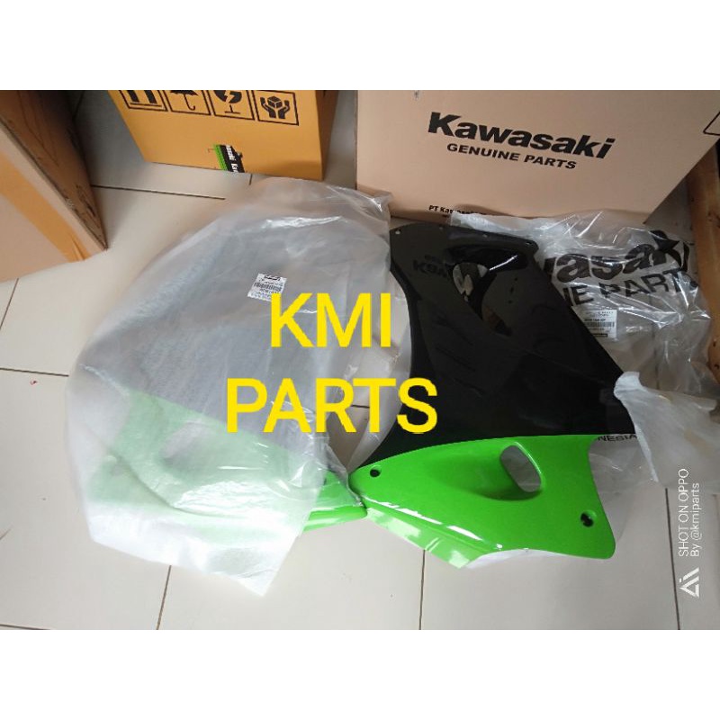 fairing ninja RR se old hitam hijau kawasaki ori