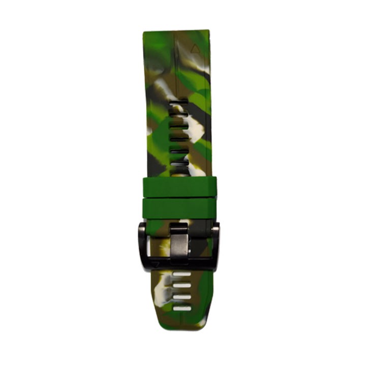 Tali Jam Garmin Strap Loreng Motif Army Pattern Fenix 5X Plus 26mm