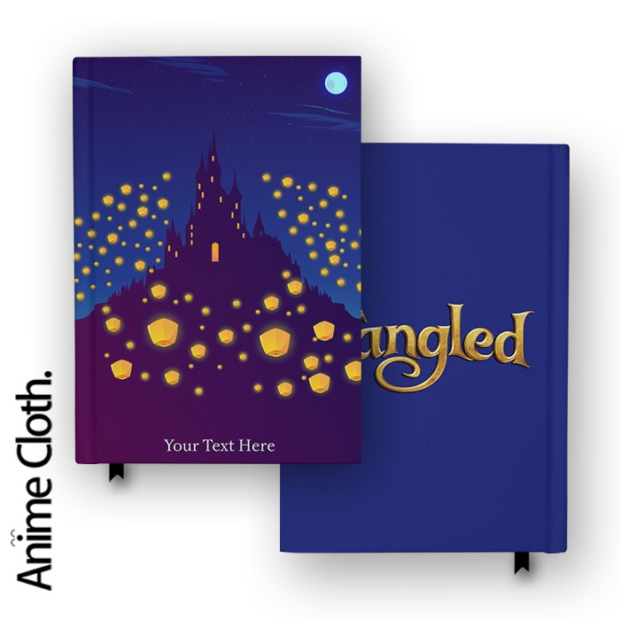 

Buku Catatan Notebook Rapunzel Tangled 2 Castle Diary Jurnal Custom Hardcover