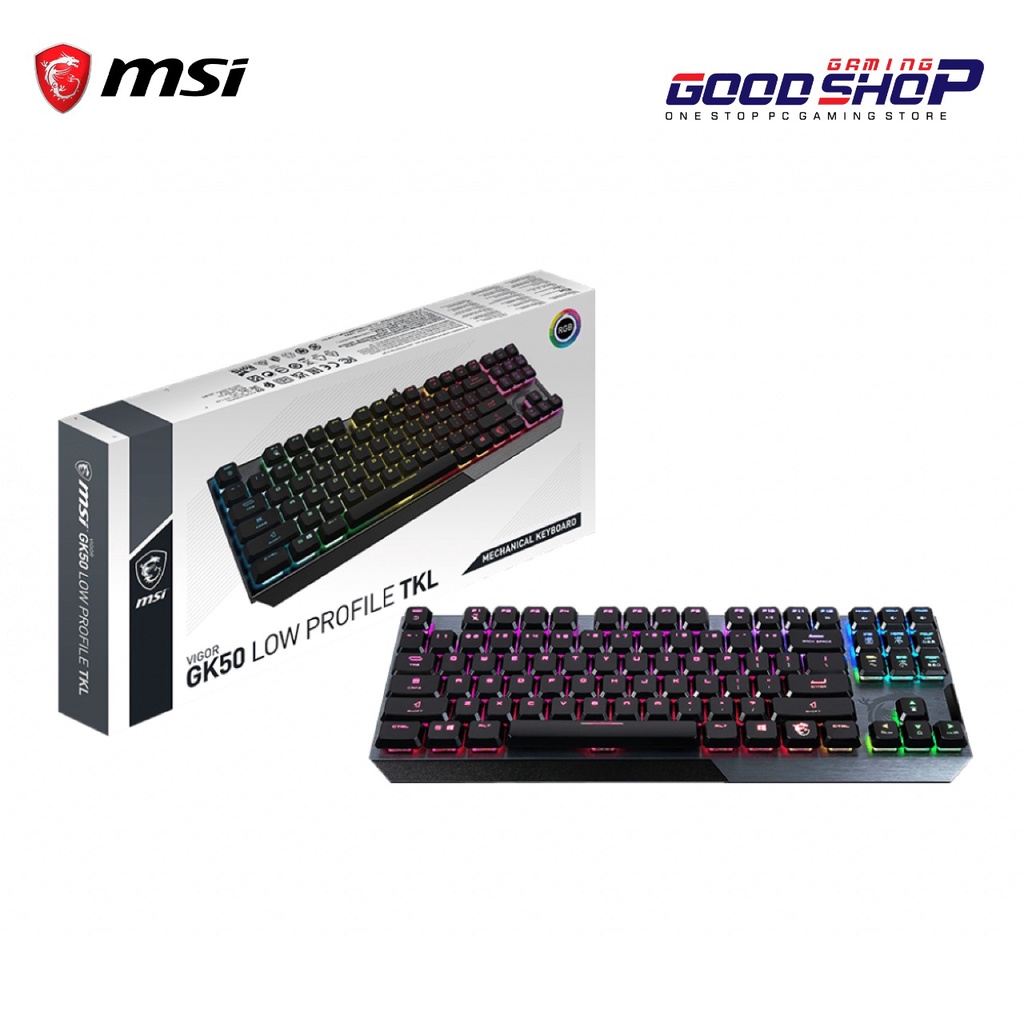 MSI Vigor Low Profile TKL - Gaming Keyboard