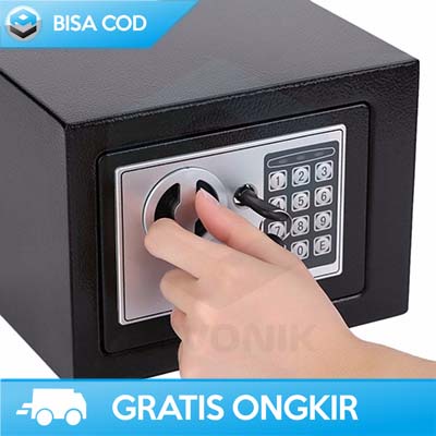 BRANKAS MINI KOTAK PENYIMPANAN TAFFGUARD 17E 4.6L ORIGINAL SAFE DEPOSIT BOX BRANGKAS UANG PASSWORD ANGKA