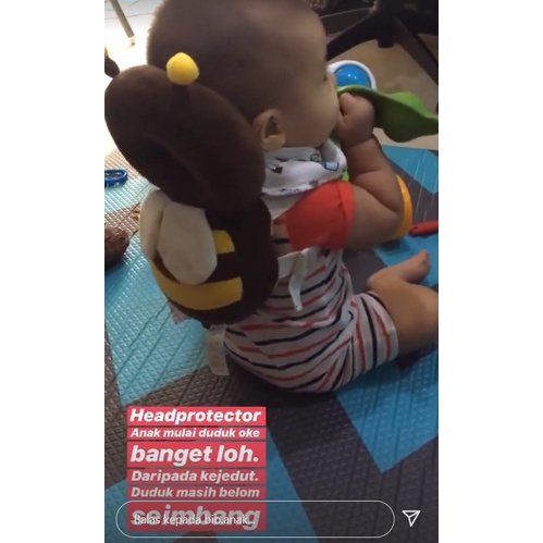 Bantal Pelindung Kepala Bayi Anti Jatuh / Baby Head Protector Bantal belajar Jalan Bayi VC