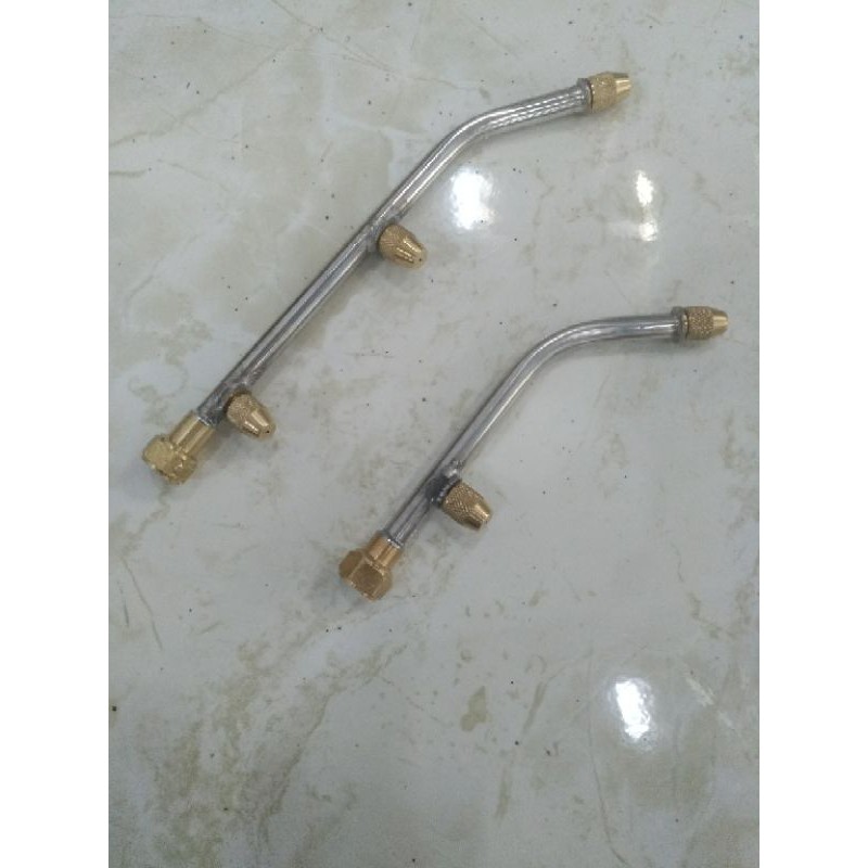 Nozzle drat 14mm spuyer cabang 2, 3 tangki sprayer elektrik manual  nosel nozel nozle