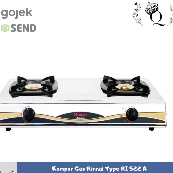 Kompor Gas Rinnai RI 522 A