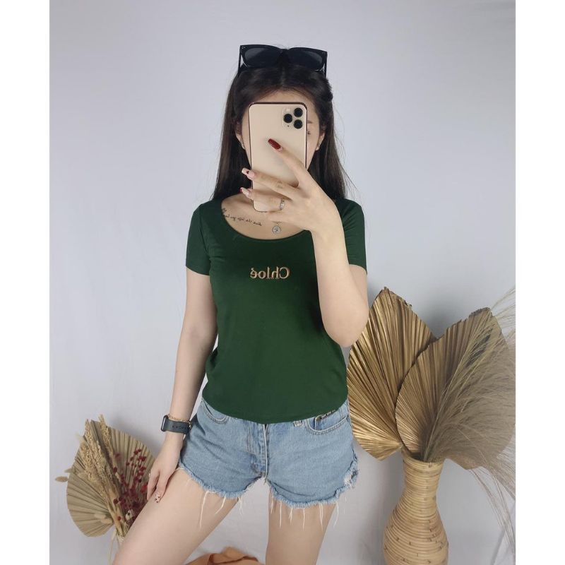 KAOS CHLOE "CEWEK TULISAN BORDIL HALUS"