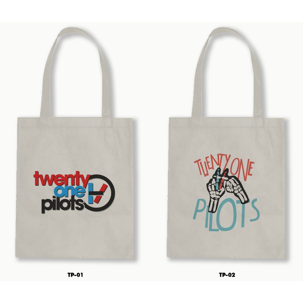 TOTE BAG BLACU - TWENTY ONE PILOTS