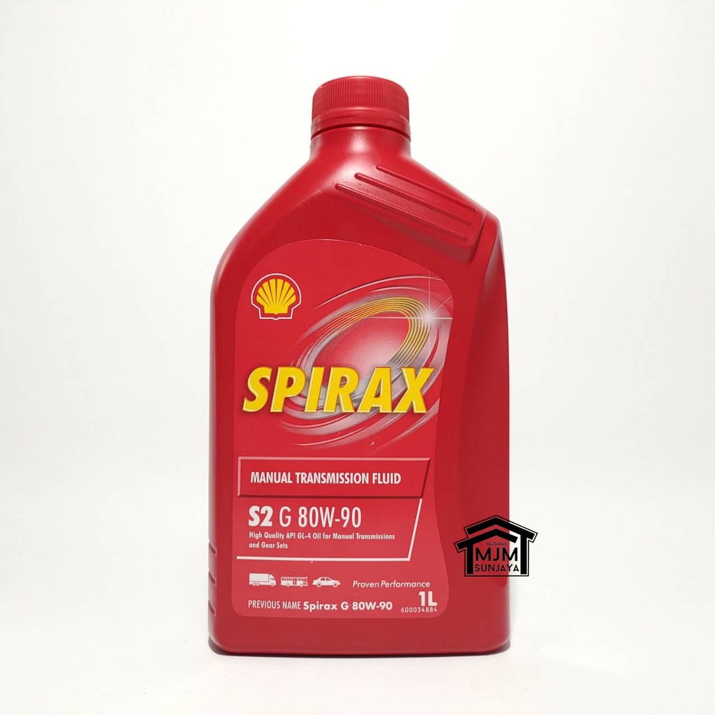 Oli Shell Spirax S2 G 80W-90 Transmisi Manual Gardan Persneling 80W90 1 Liter