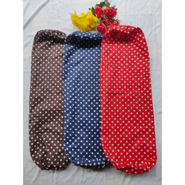 Urung guling/kulit guling polkadot untuk diisi kapuk/sillicon/sejenisnya