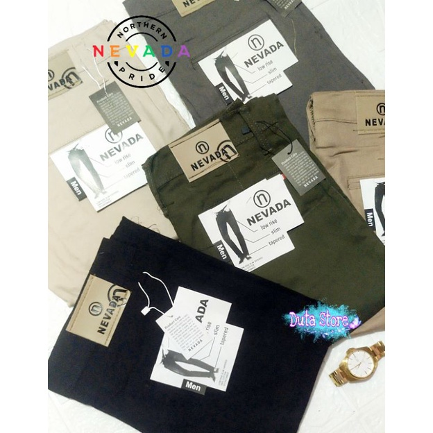 Celana Panjang Chino Pria Slimfit Pensil Melar Distro