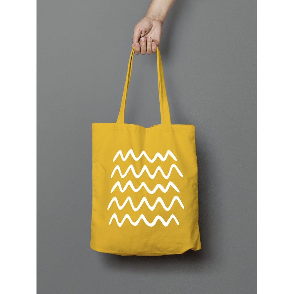 Tote Bag - Zigzag - Tas Tote Wanita Tas Totebag Wanita Tas Wanita Murah Tas Korea Totebag Kpop