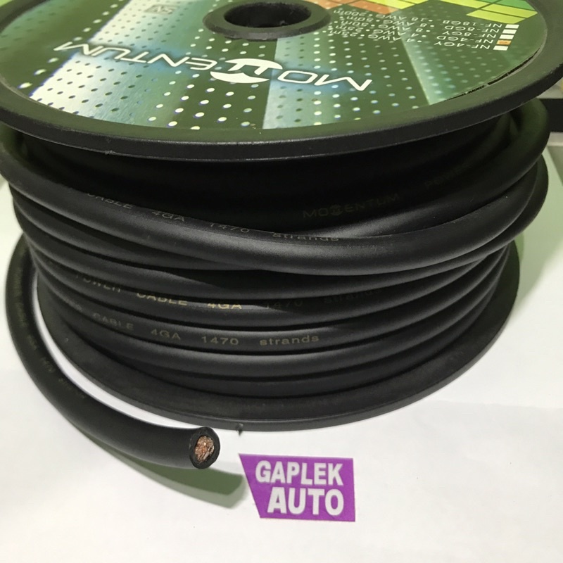 Kabel 4 awg Momentum per meter
