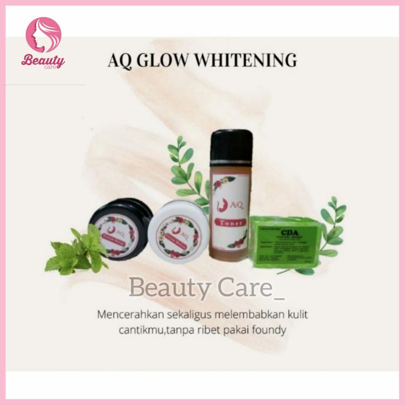 [COD] PAKET GLOWING ~ CREAM AQ ORIGINAL SKINCARE LEMBUT ~ CREM KRIM SKIN CARE SIANG & MALAM ~ SKINKE