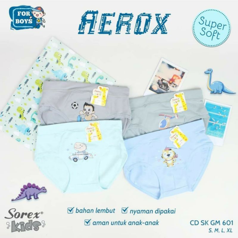 CELANA DALAM ANAK SOREX KIDS 3PCS
