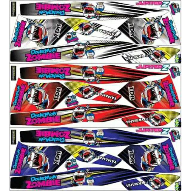READY STOK BISA COD Striping variasi stiker lis bodi Jupiter z lama JUPITER Z burhan JUPITER Z KARBU