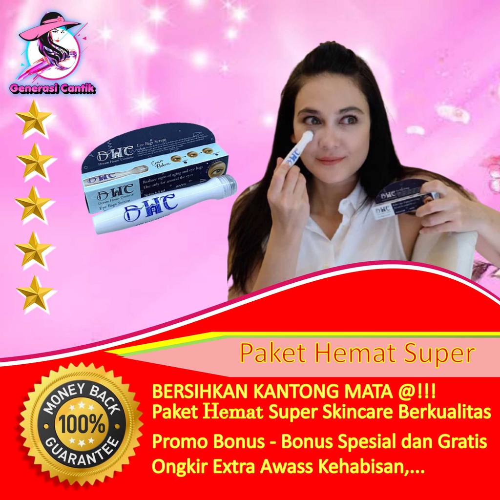 SERUM MATA DHC EYE BAGS SERUM ORIGINAL BPOM SERUM MATA PANDA EYE SERUM PERAWATAN KULIT PENGHILANG KA