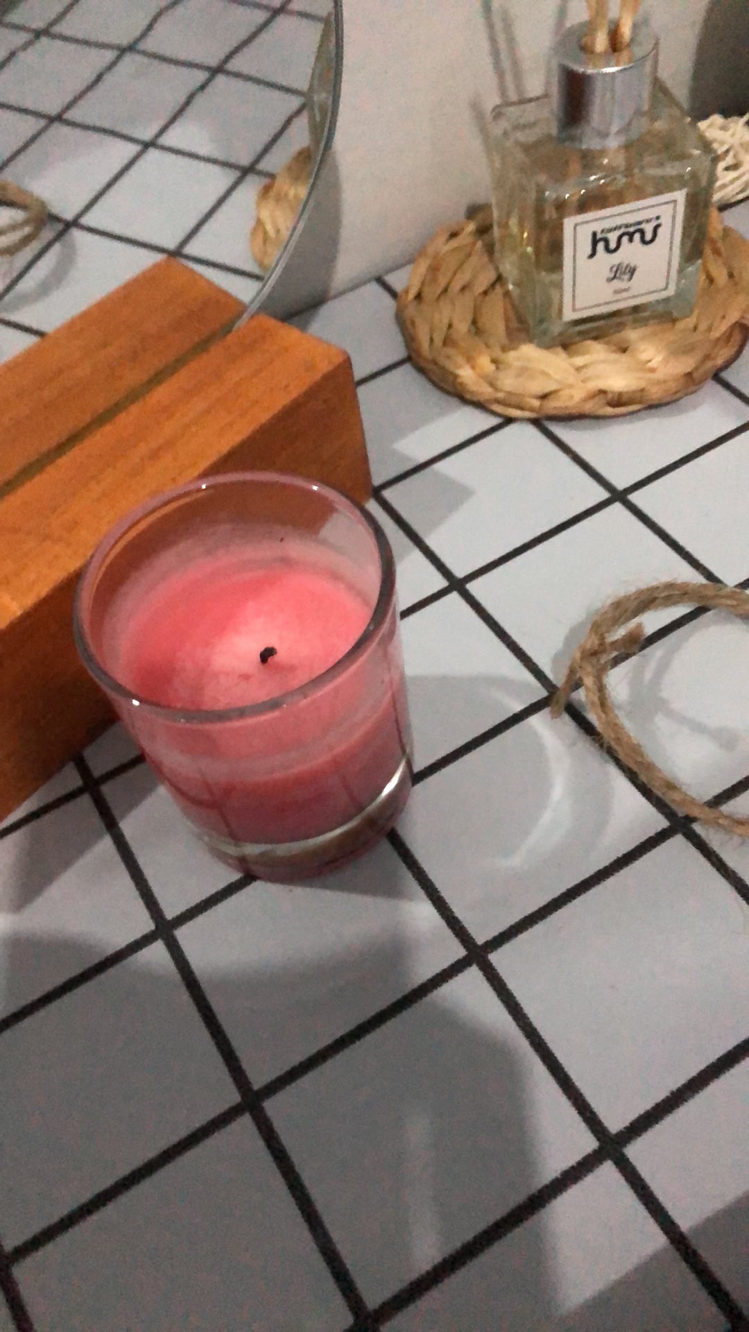 Premium Scented Candle - Lilin Aromatherapy Vegetable Natural Wax Kelapa Sawit 50gr Aromaterapi