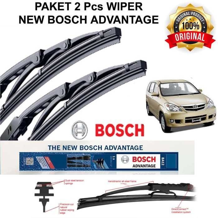 Bosch Wiper Toyota Avanza Frame Besi - 2 buah/Set 16-20