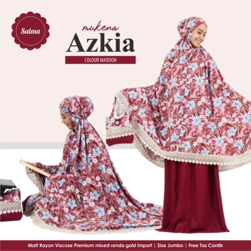 mukena dewasa azkia harga grosir solo