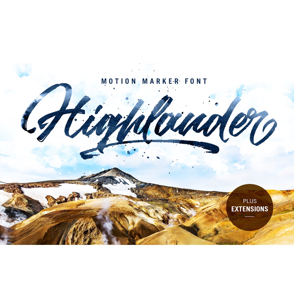 Gumroad Highlander Script - Font