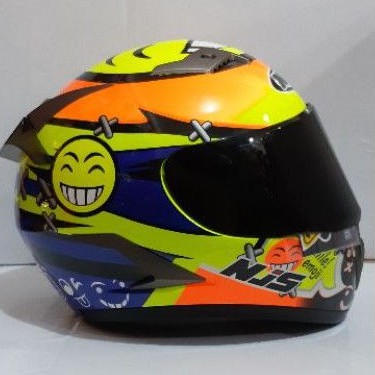 helm njs shadow 808 smile