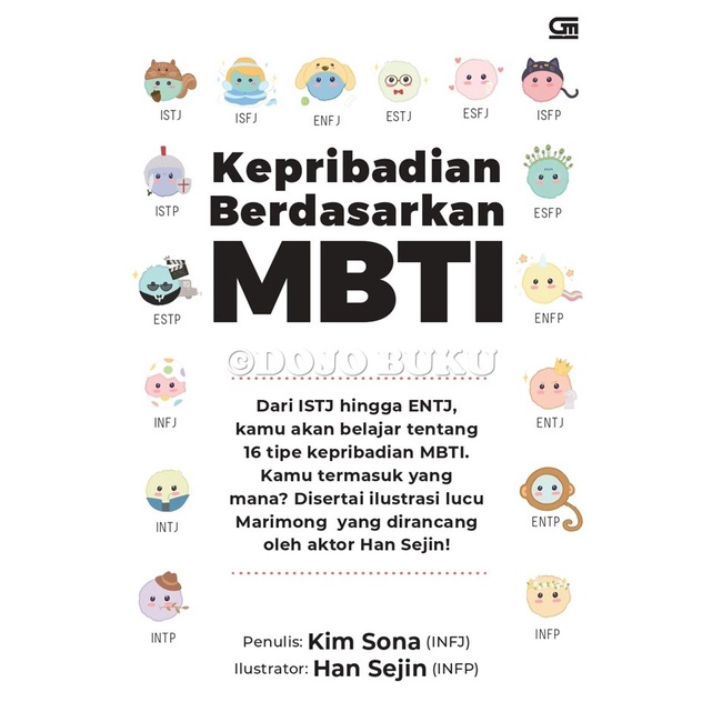 Buku Kepribadian berdasarkan MBTI by Kim Sona, Han Sejin