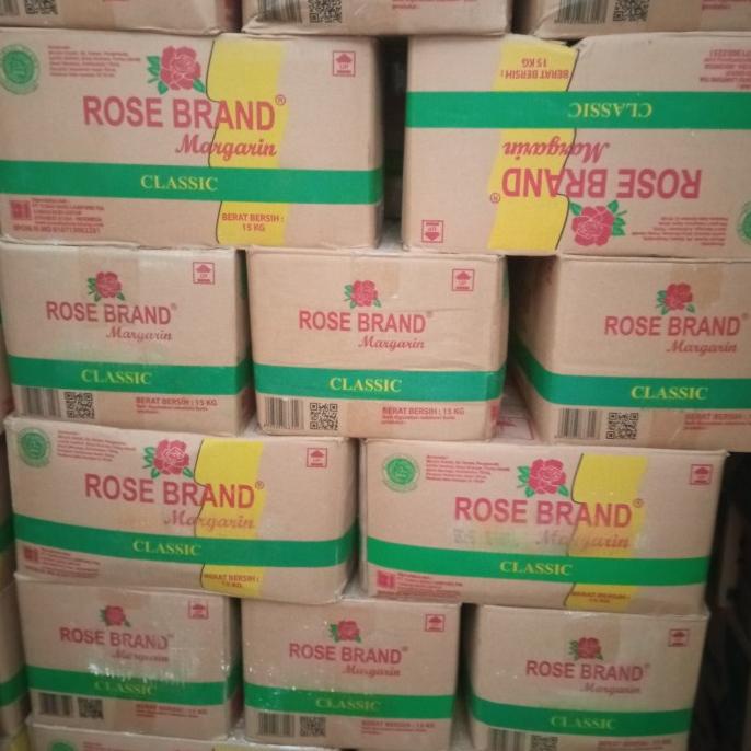 

BAYAR DITEMPAT Mentega Margarin Rose Brand 15 kg karton