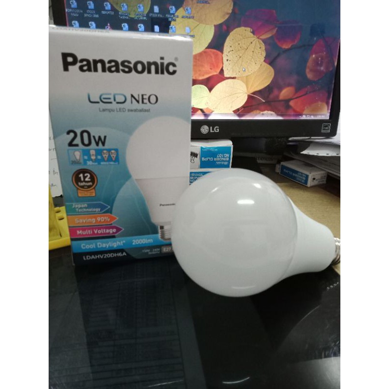 lampu led panasonic 20 watt
