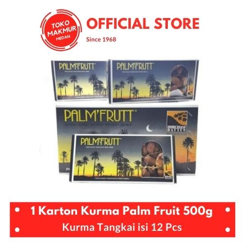 1 KARTON KURMA PALMFRUIT TANGKAI 500GR ISI 12PCS