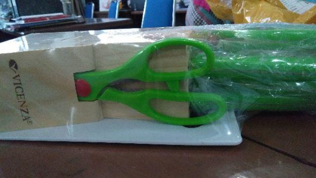 Pisau Set Vicenza V920k - Pisau Dapur Aneka Warna Berkualitas Original Vicenza