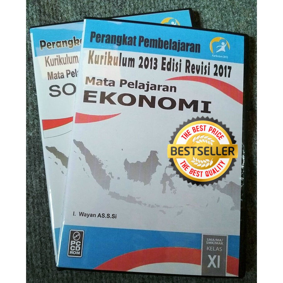 Cd Rpp K 13 Ekonomi Sma Smk Ma Revisi Terbaru Untuk Kelas X Xi Xii Semester 1 2 Shopee Indonesia