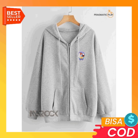 Jaket Sweater Hoodie Youtubers Gaming Miaw Aug Keren Pria & Miawaug Baju Sweater Hodie Oversize Pria