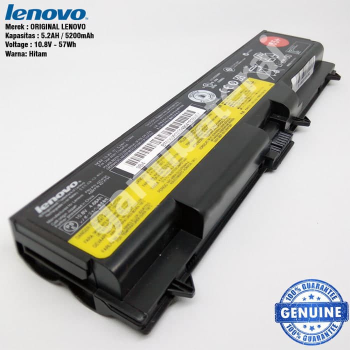 Baterai ORI Lenovo E420 L410 L412 L510 SL410 T410 T420 L430 SL51 W520