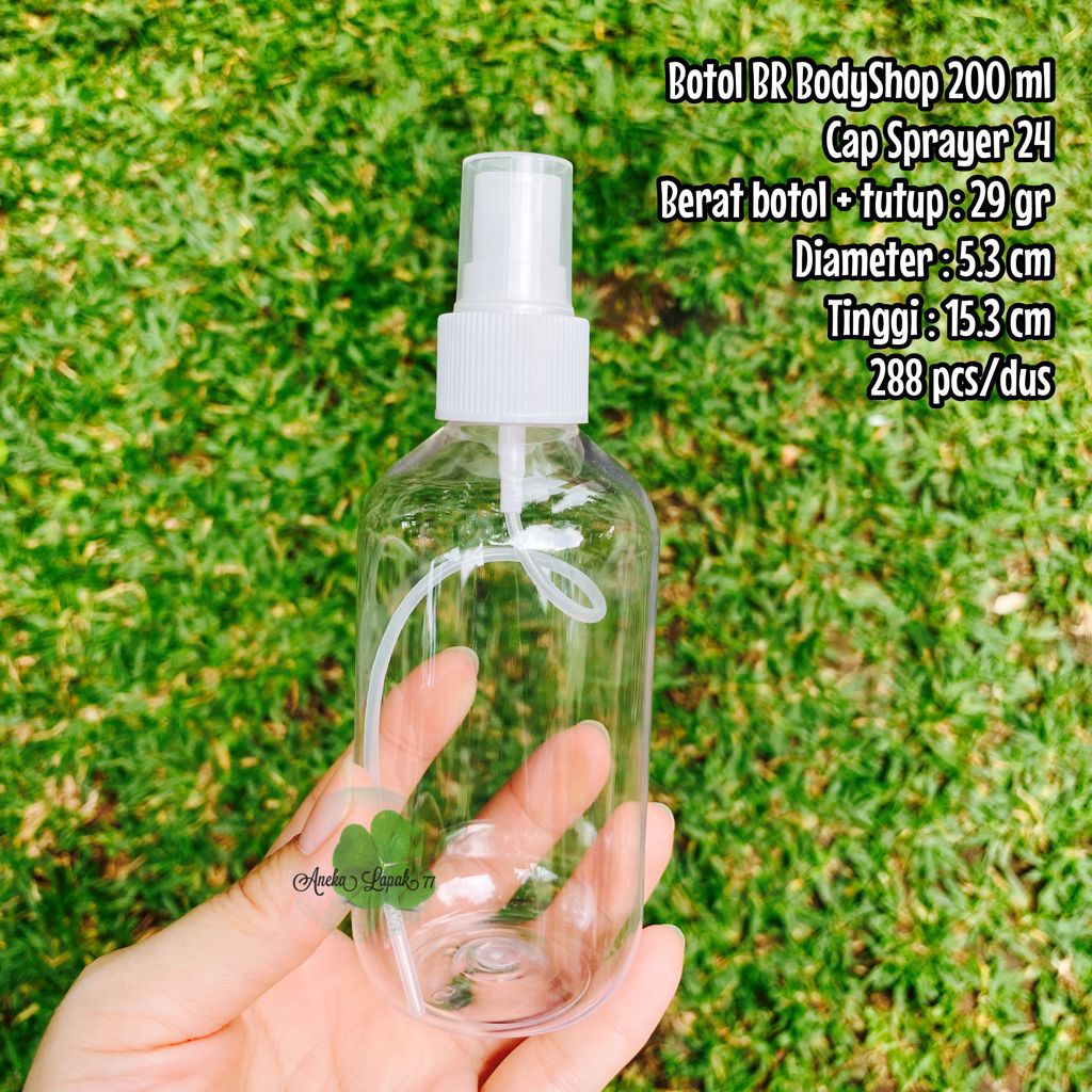 Botol Br SPRAY Gendut 200ml