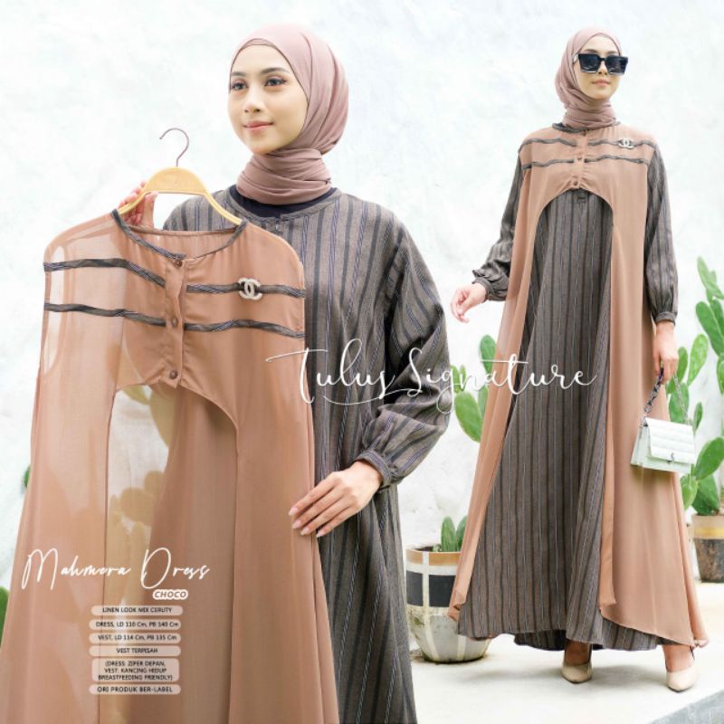 Mahmera dress premium by tulus signature