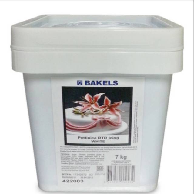 

BAKELS FONDANT ICING SUGAR (Tepung Gula/Bubuk Gula) 7KG