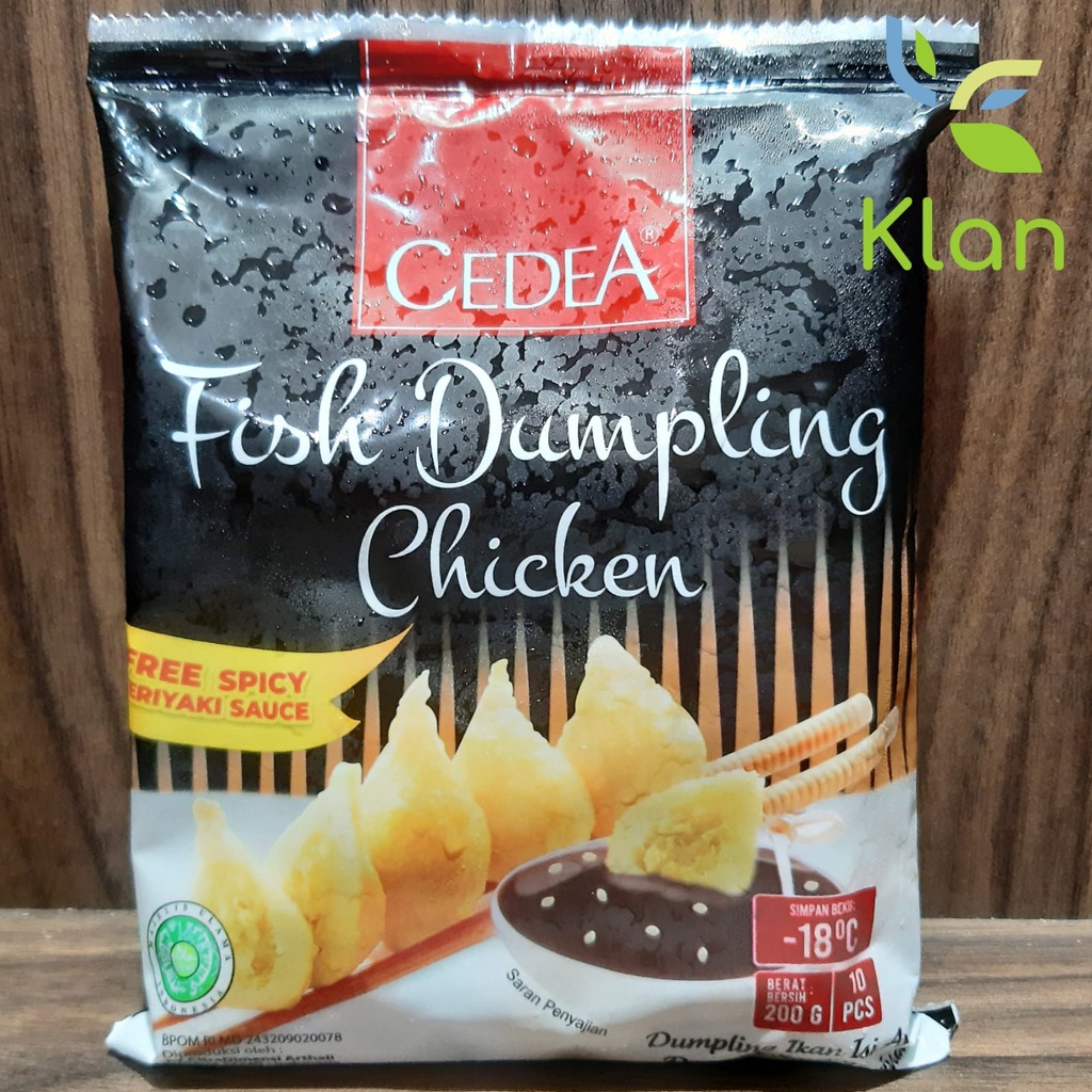 

CEDEA FISH DUMPLING CHICKEN 200GR