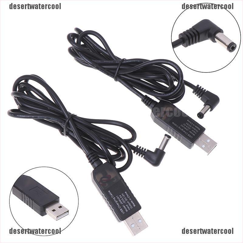 Deid Kabel Konverter Konektor jack step up USB dc 5v Ke dc 9v 12v 2.1x5.5mm