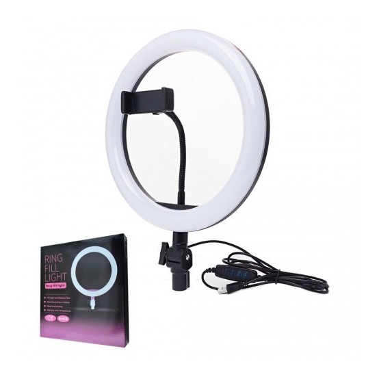 PAKET Studio Ring Fill Light Holder E-Clip 3in1 Tripod Support Portable for Photo Studio