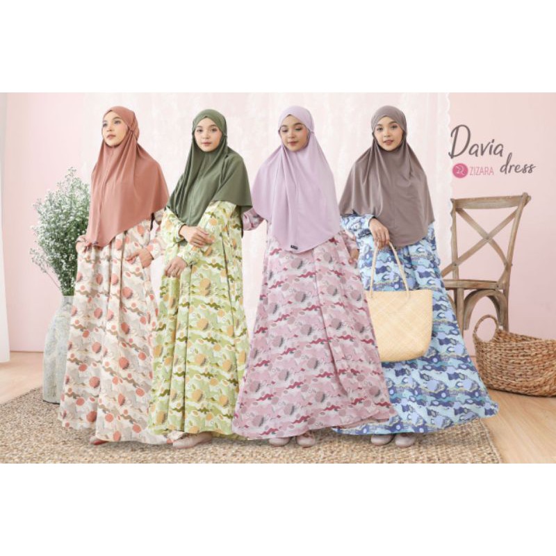 Gamis Davia Dress Zizara