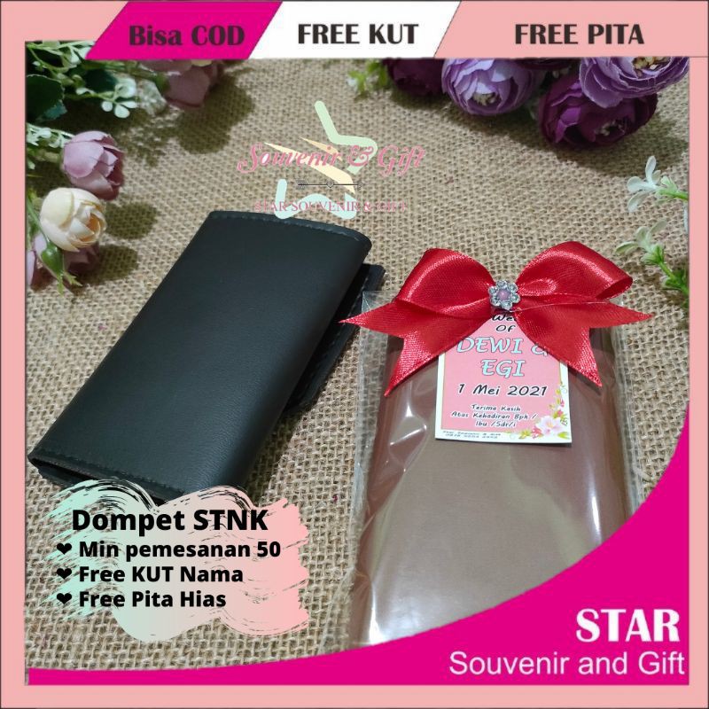 SOUVENIR DOMPET STNK | KEMAS PLASTIK | SOUVENIR MURAH SURABAYA