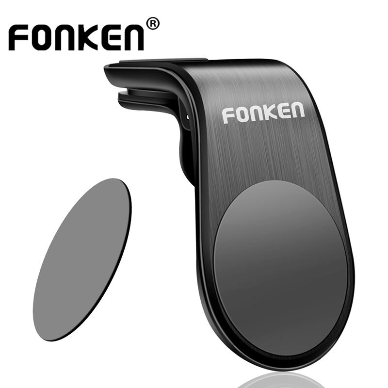 

Fonken Magnetic Car Holder Air Vent Mount Stand for Huawei Samsung Iphone Magnet Phone Stand