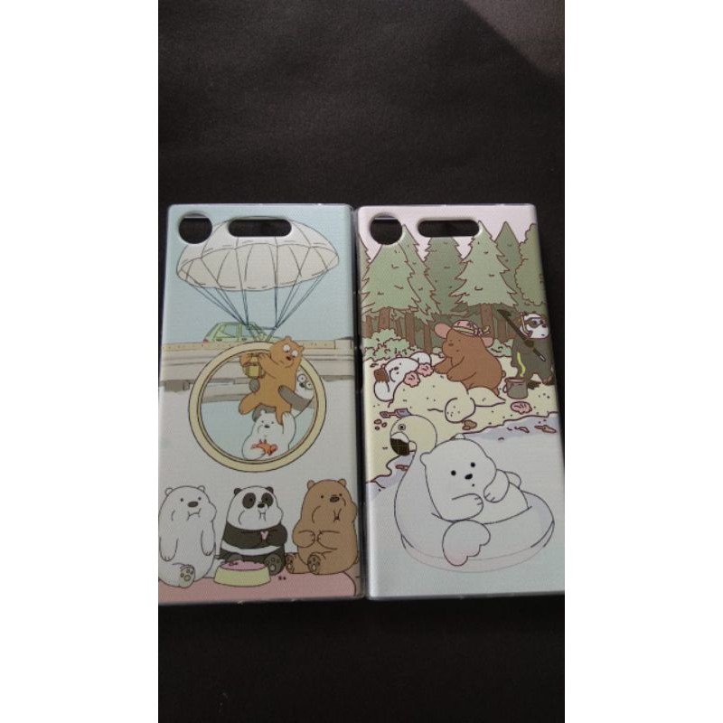 Softcase karakter kartun sony Xperia xz1 SoftBank dan global