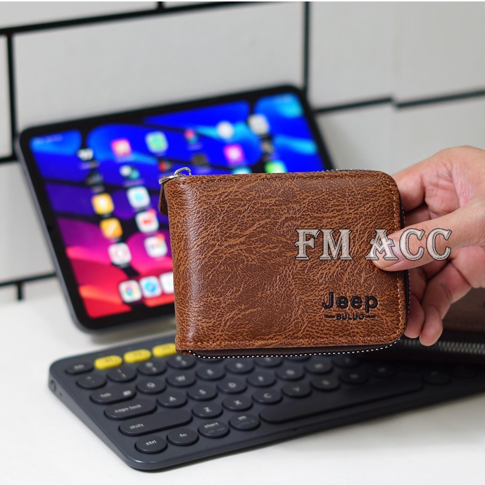 PROMO-Dompet Pria Jepp Kulit Pendek Keren Murah Distro Terbaru 2022 Dewasa, Cocok Buat Anak Muda