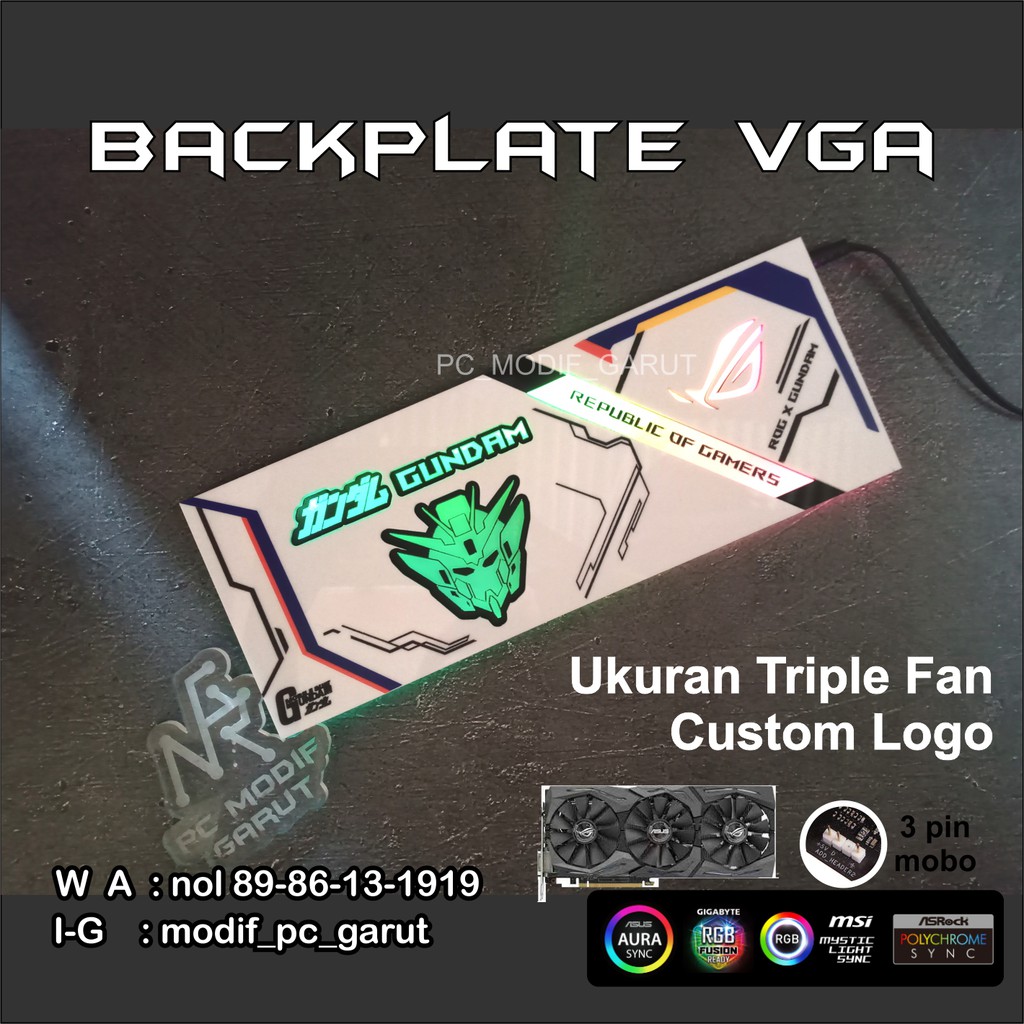 BACKPLATE VGA 3D
