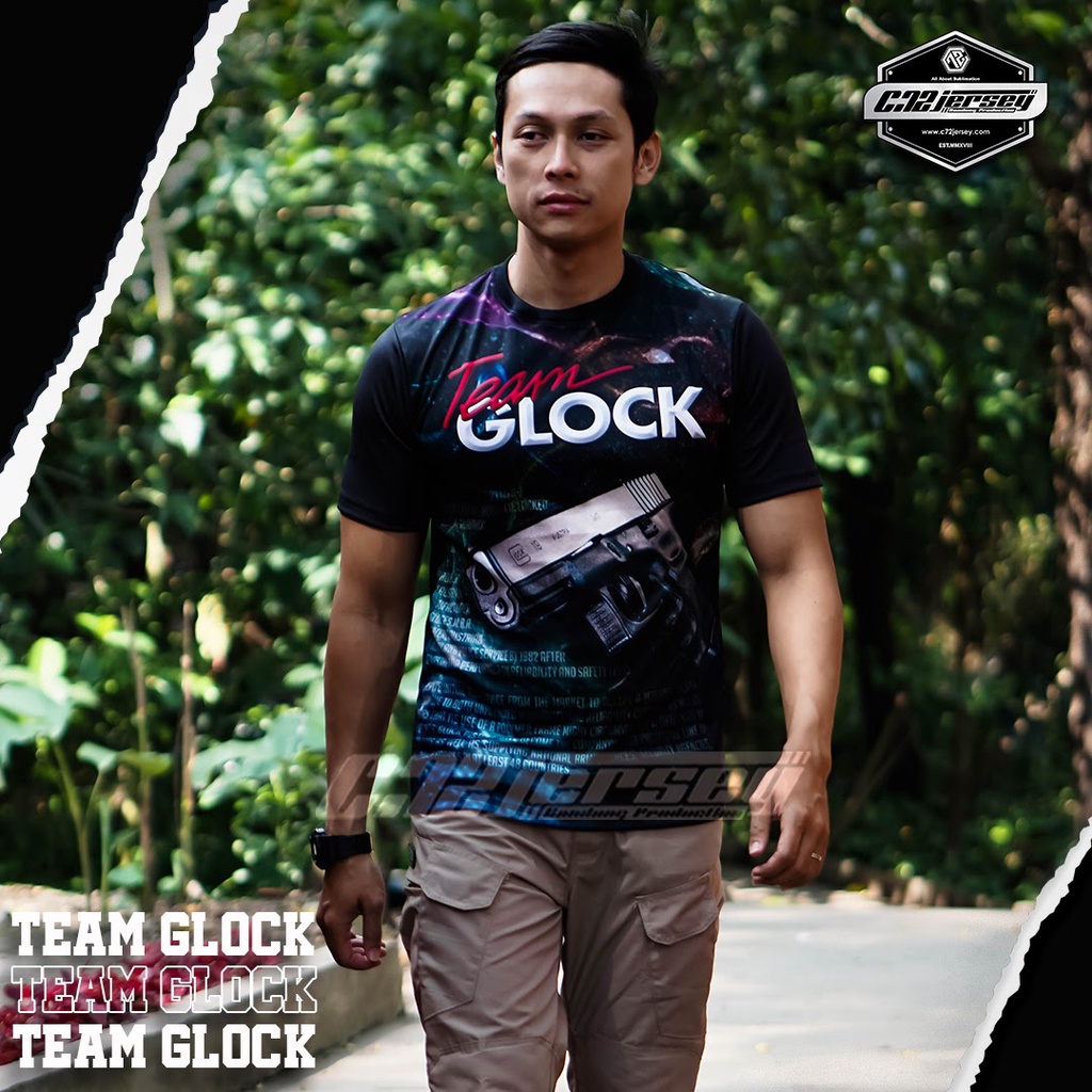 KAOS JERSEY TEAM GLOCK SINGLEPRINT