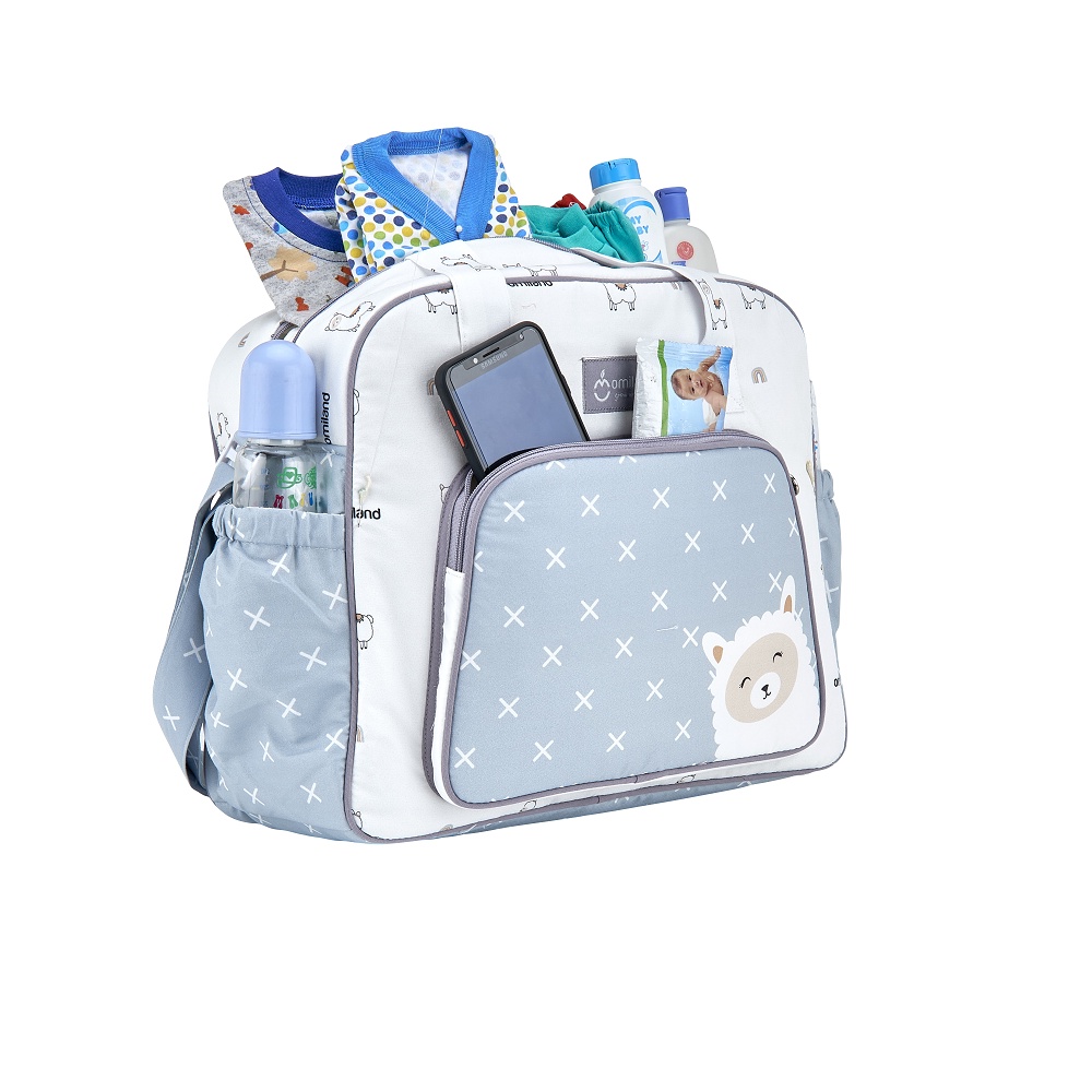 Omiland Tas Bayi Besar Saku Print Alpaca Series - OB 27201-4