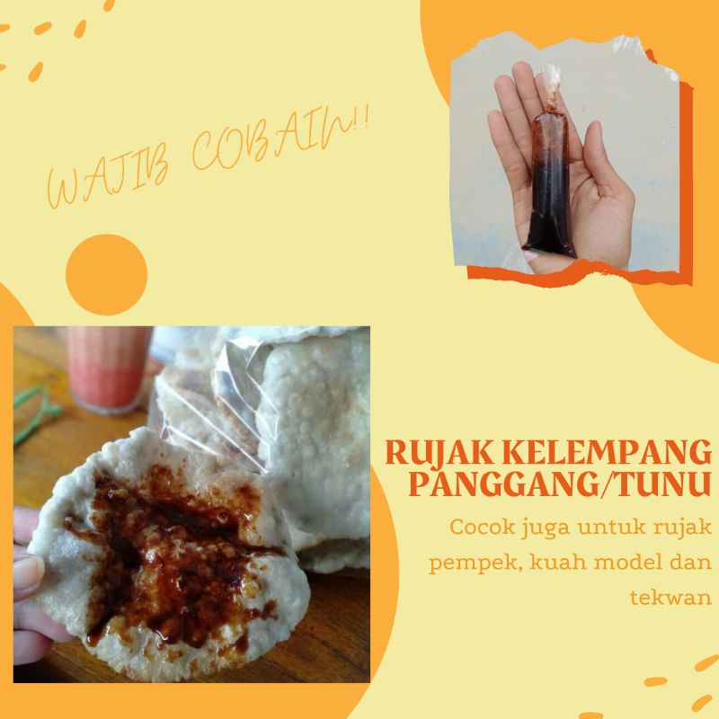 

RUJAK KELEMPANG PANGGANG/TUNU PEDAS