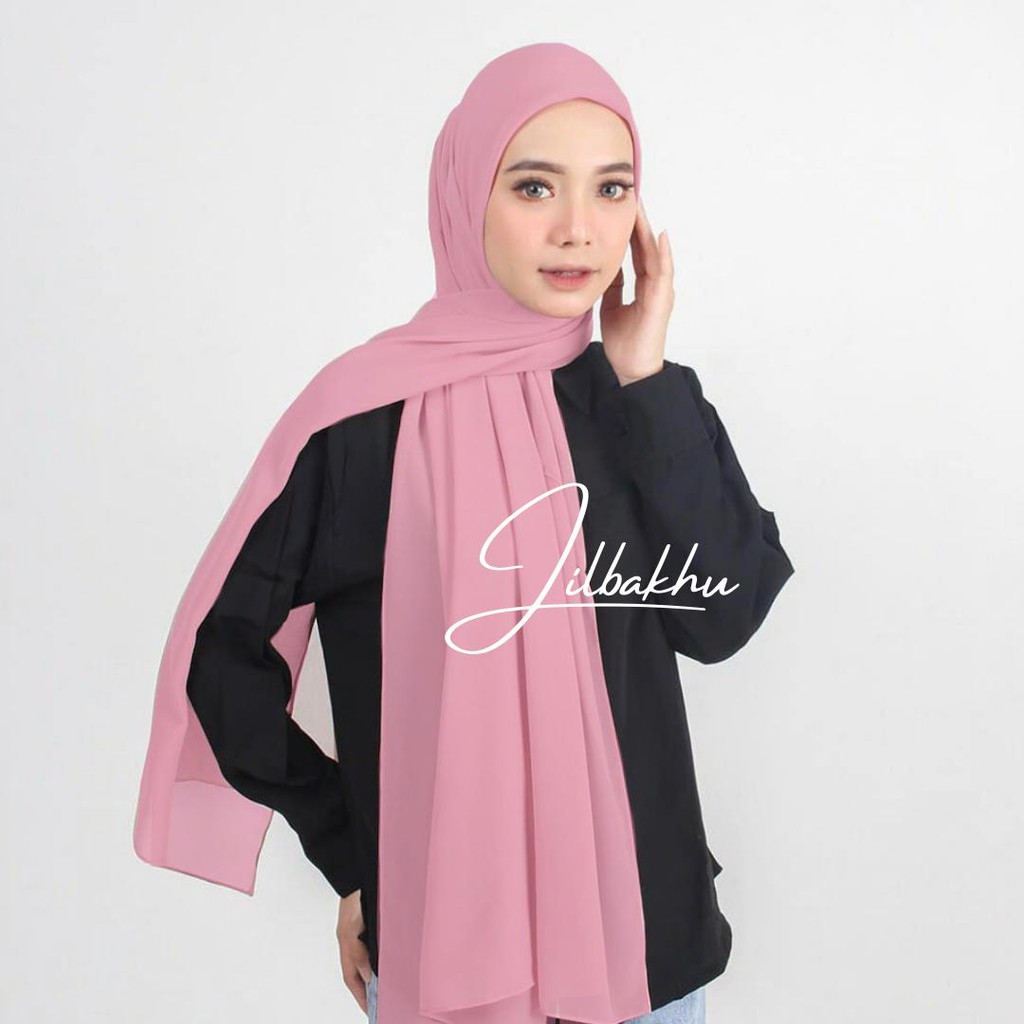 Pashmina Square / Pashmina Segitiga Ceruty Babydoll Import